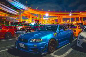 Tokio: Noche de coches en Daikoku y experiencia JDM