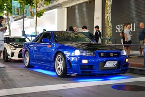 Tokyo: parcheggio notturno di Daikoku. Incontra e scopri il JDM