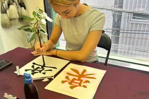 Tokio: Japanse kalligrafie voor het hele gezin – samen leren en creëren