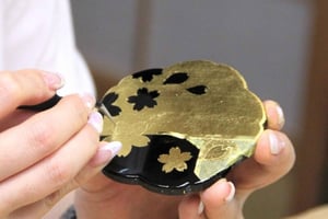 東京：金箔クラフトワークショップ