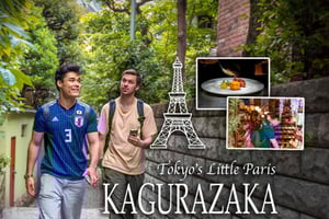 Tokyo: Guidad promenad i Kagurazaka