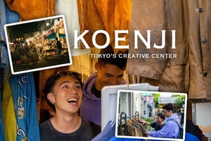 Tokyo: Koenji Vintage Shops, Street Art & Indie Culture Tour