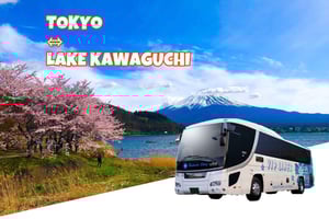 Tokyo ⇔ Lake Kawaguchi Bus Tickets (One-way/Round-trip)