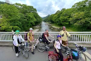 Tóquio: pequena aventura com ciclismo e caminhada no rio