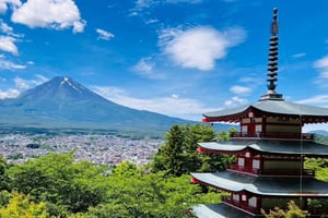 Tokyo: Mt. Fuji, LakeKawaguchiko, Pagoda, & Oishi Park Tour