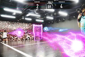 Tokyo Odaiba: AR Sports HADO battle game in AQUQ CiTY