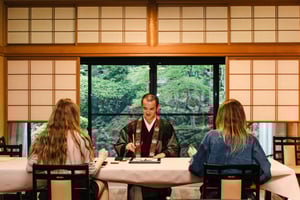 Tokio: Yksityinen kalligrafia ja meditaatio munkin kanssa