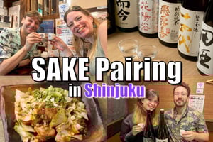 Tokyo : atelier d'accord mets-saké et repas (Shinjuku)