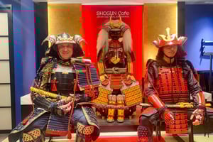 Tokyo : Expérience d'armure de samouraï à Harajuku