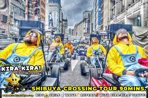 Tokyo: Shibuya Crossing x Tokyo Tower and more! Go-Kart Tour