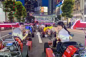 Tokyo：Shibuya Go Karting Tour from Shinjuku to Shibuya
