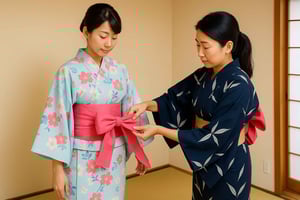 Tokio: Yukata-Ankleide-Erlebnis in Ginza
