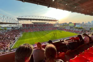 トロントFC メジャーリーグサッカー試合 at BMOフィールド