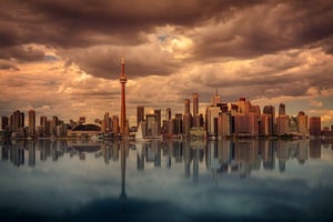 Toronto privat tur till fots