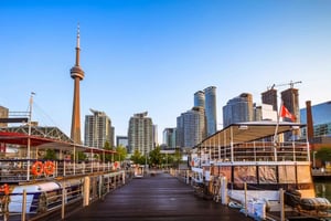 Toronto: Transfer mellan centrum och Niagarafallen