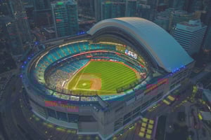 Toronto: Toronto Blue Jays Baseball Matchbiljett