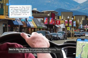Audio Driving Tour b/w Vancouver & Whistler | Rodovia Sea to Sky
