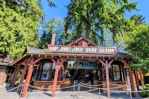 キャピラノ橋＋グランビル島＋キャピラノ孵化場＋リンキャニオンツアー