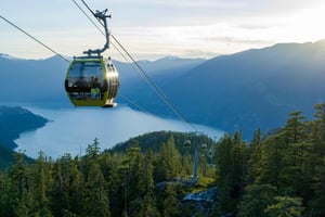 Von Vancouver: Sea to Sky Gondola und Whistler Village Tour