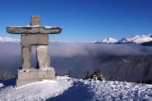 バンクーバー発シャノン滝とウィスラー観光ツアー