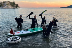 Vancouver: Kajakointi maisemallinen veneretki