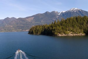 Squamish : leçon privée de wakeboard à Howe Sound