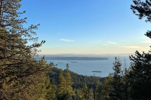 La passeggiata alla vetta di Vancouver