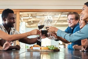 Vancouver: Happy-Hour-Tour mit Verkostungen und Abholung