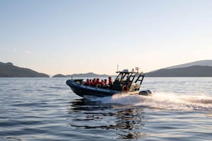 Vancouver: Zodiac Whale Watching Tour from Granville Island