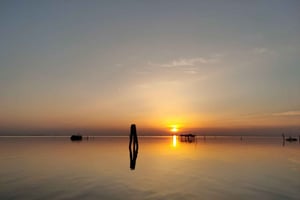 Chioggia: Tour al atardecer en la Laguna Veneciana en barco