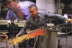 Från Venedig: Murano glasfabrikstur med båt, demo & gåva