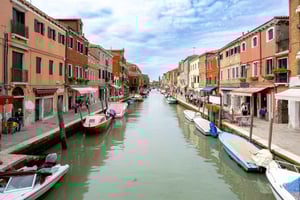 Tour de día completo a Murano y Burano con viaje panorámico de ida y vuelta