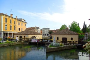 Portogruaro privat tur: den venetianska stilen och kvarnarna