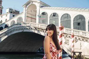 Professionel fotoshoot i Venedig: Rialtobroen