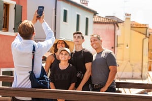 Venedigs öar. Torcello Burano Murano