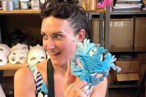 Venezia: Verksted for venetianske masker