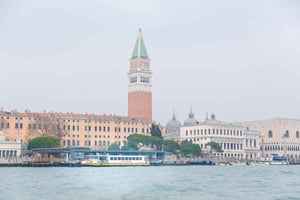 Venedig: Alilaguna Blue Line i Venedigs centrum