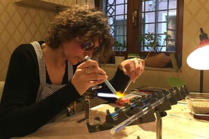 Venedig: Aperitif in einer Glaswerkstatt, Vorführung und Geschenk