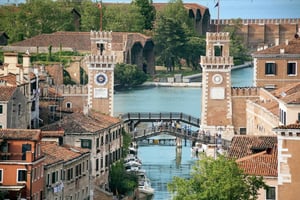 Venedig: Castello District Privat tur till fots