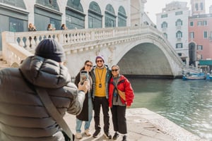 Venedig: Dogepaladset, gondoltur og Markuspladsen (valgfrit)