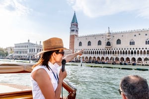 Venedig: Privat bådtur i Canal Grande