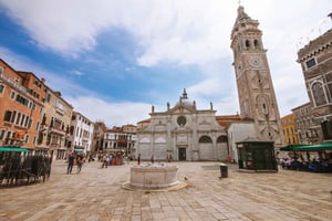 Venedig: Rundvandring på morgonen