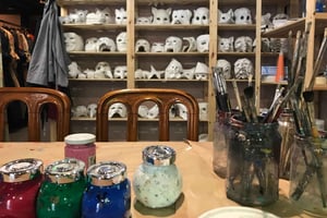 Venedig: Måla din egen venetianska mask Workshop