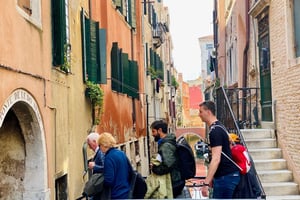 Venedig: Madtur og sightseeingtur i Rialto-området