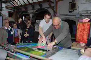 Venedig: Serigrafiworkshop i et historisk atelier