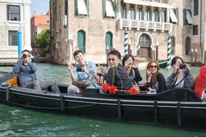 Venecia: paseo compartido en góndola