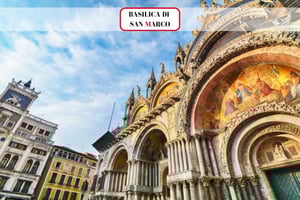 Venetsia: Pyhän Markuksen basilikan opastettu kierros ja VR-historiaesittely