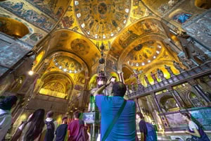 Venecia: visita a la basílica de San Marcos y a una terraza con aperitivo