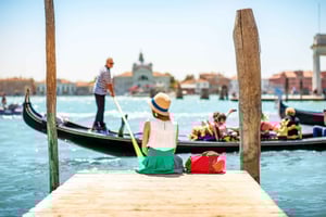 Venice: St Mark's Basilica & Gondola in the afternoon