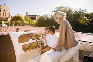 Venecia: Experiencia en yate al atardecer